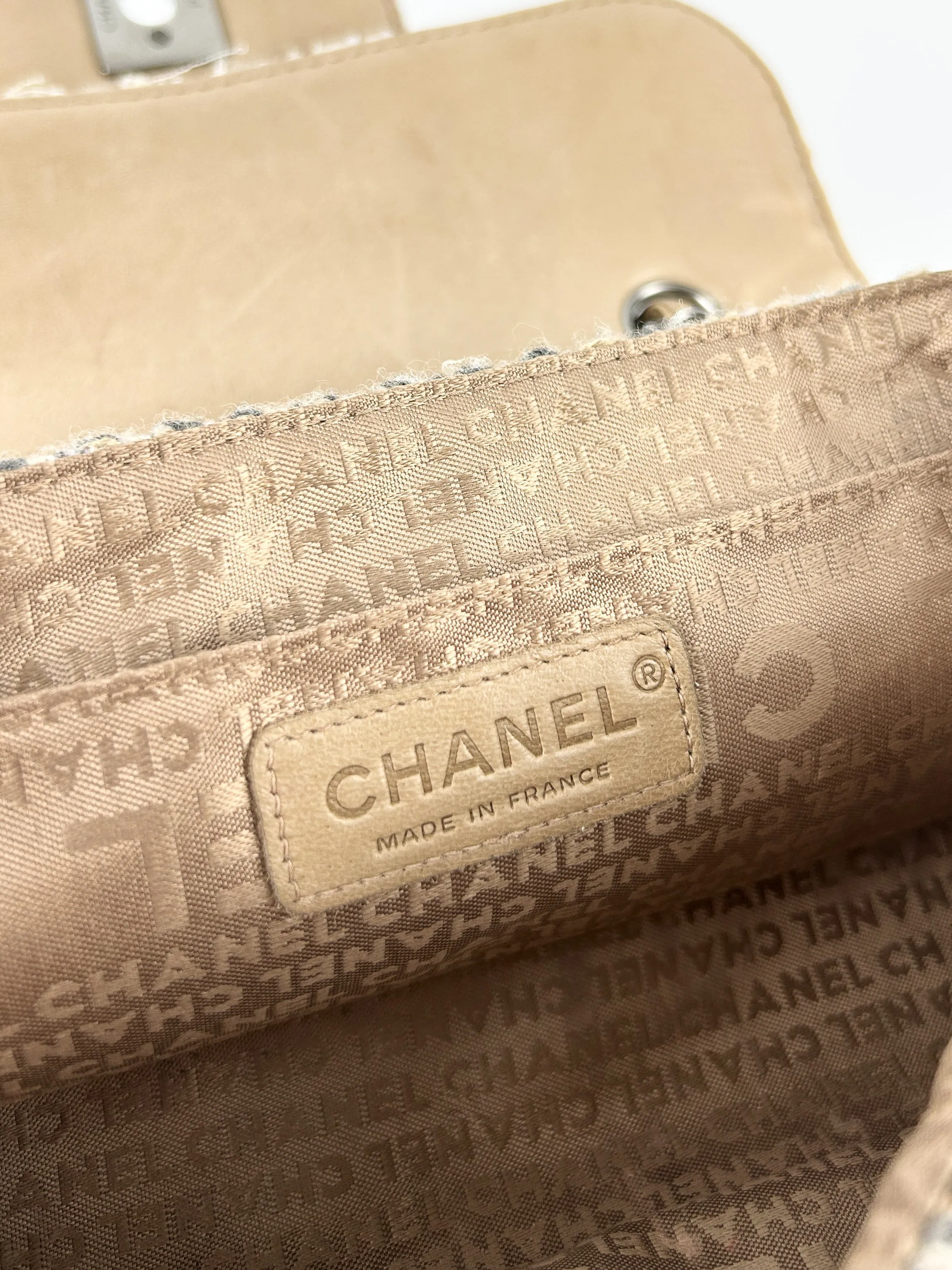 Vintage Chanel Tweed Fantasy Classic Flap Bag (2004/2005)
