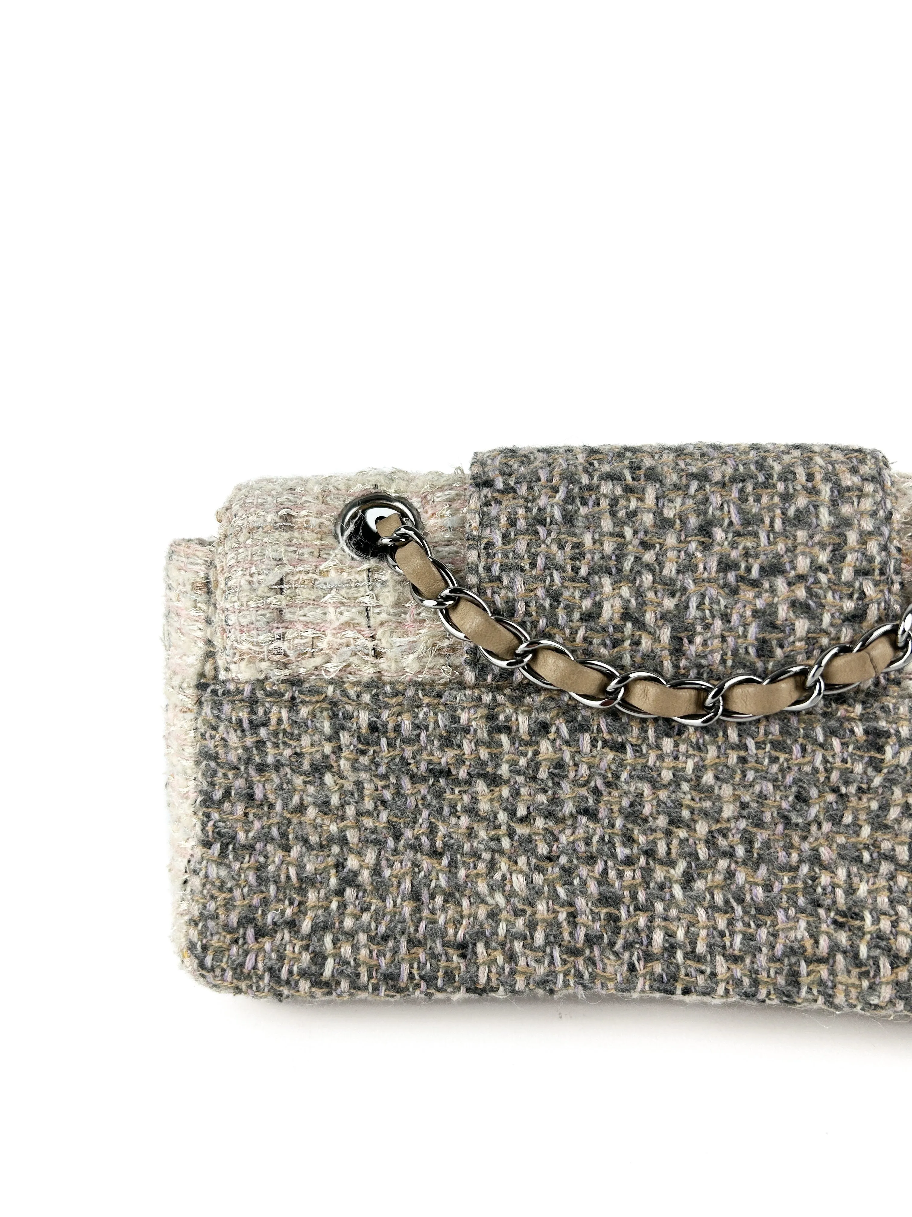 Vintage Chanel Tweed Fantasy Classic Flap Bag (2004/2005)