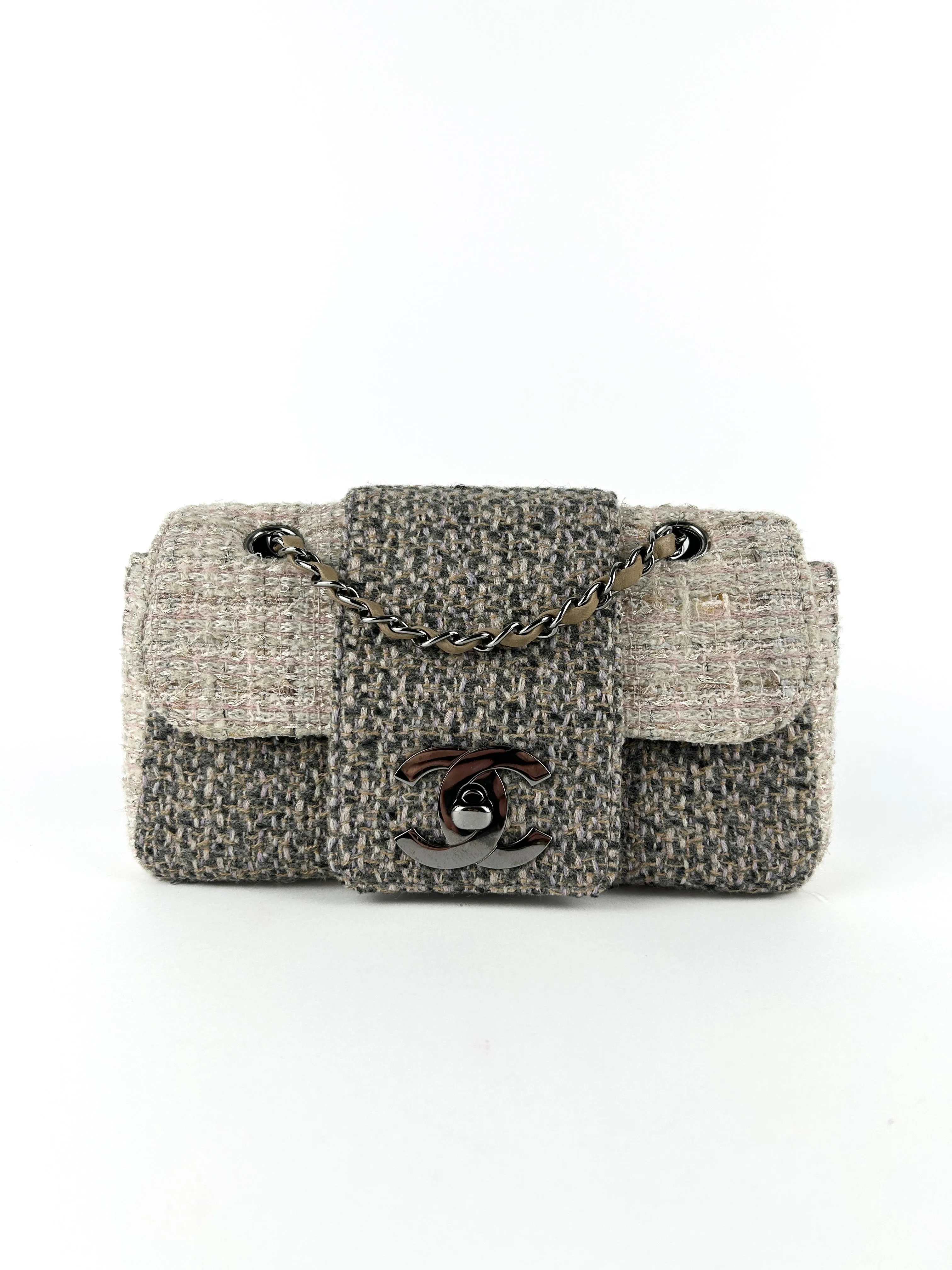 Vintage Chanel Tweed Fantasy Classic Flap Bag (2004/2005)