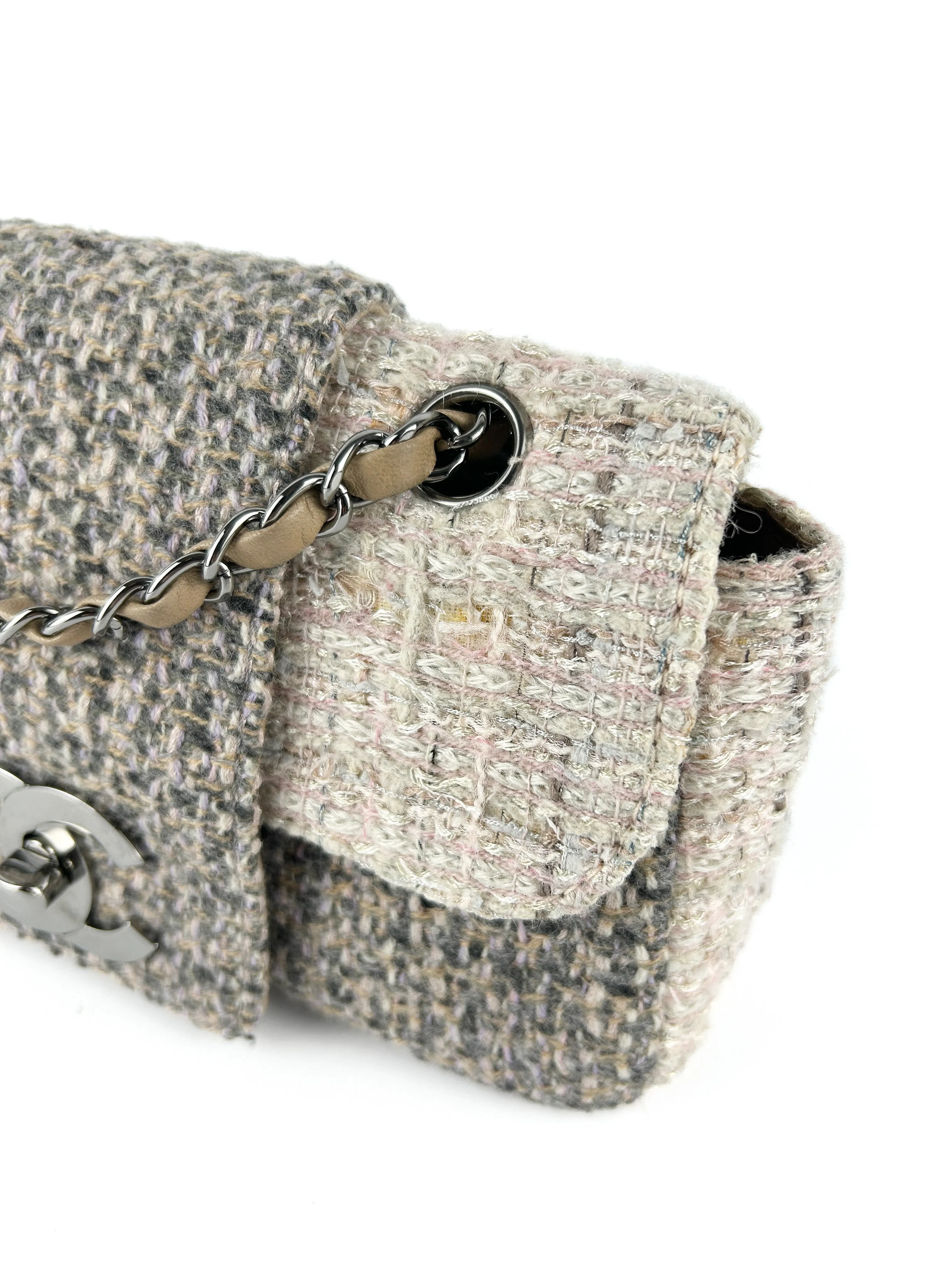 Vintage Chanel Tweed Fantasy Classic Flap Bag (2004/2005)