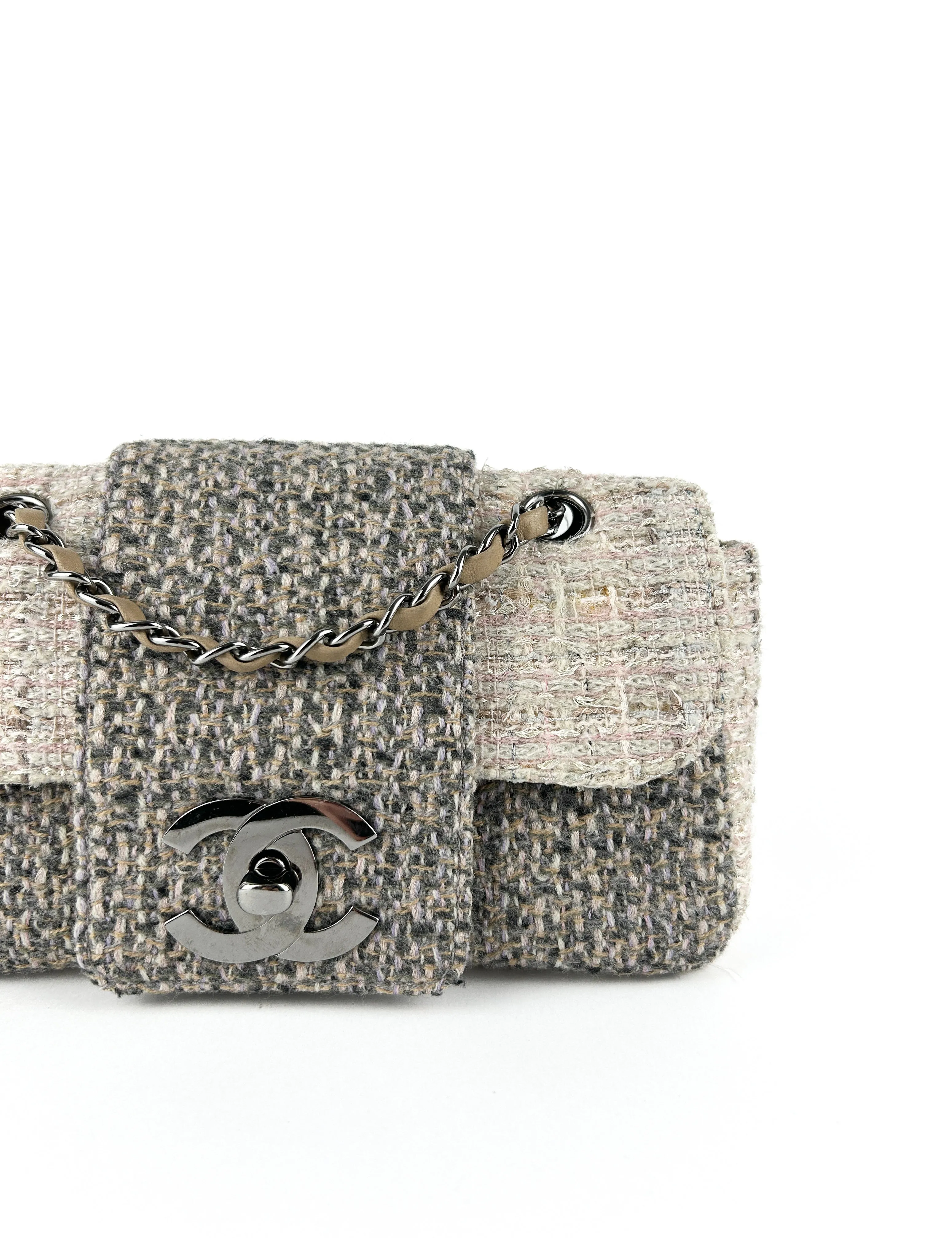 Vintage Chanel Tweed Fantasy Classic Flap Bag (2004/2005)