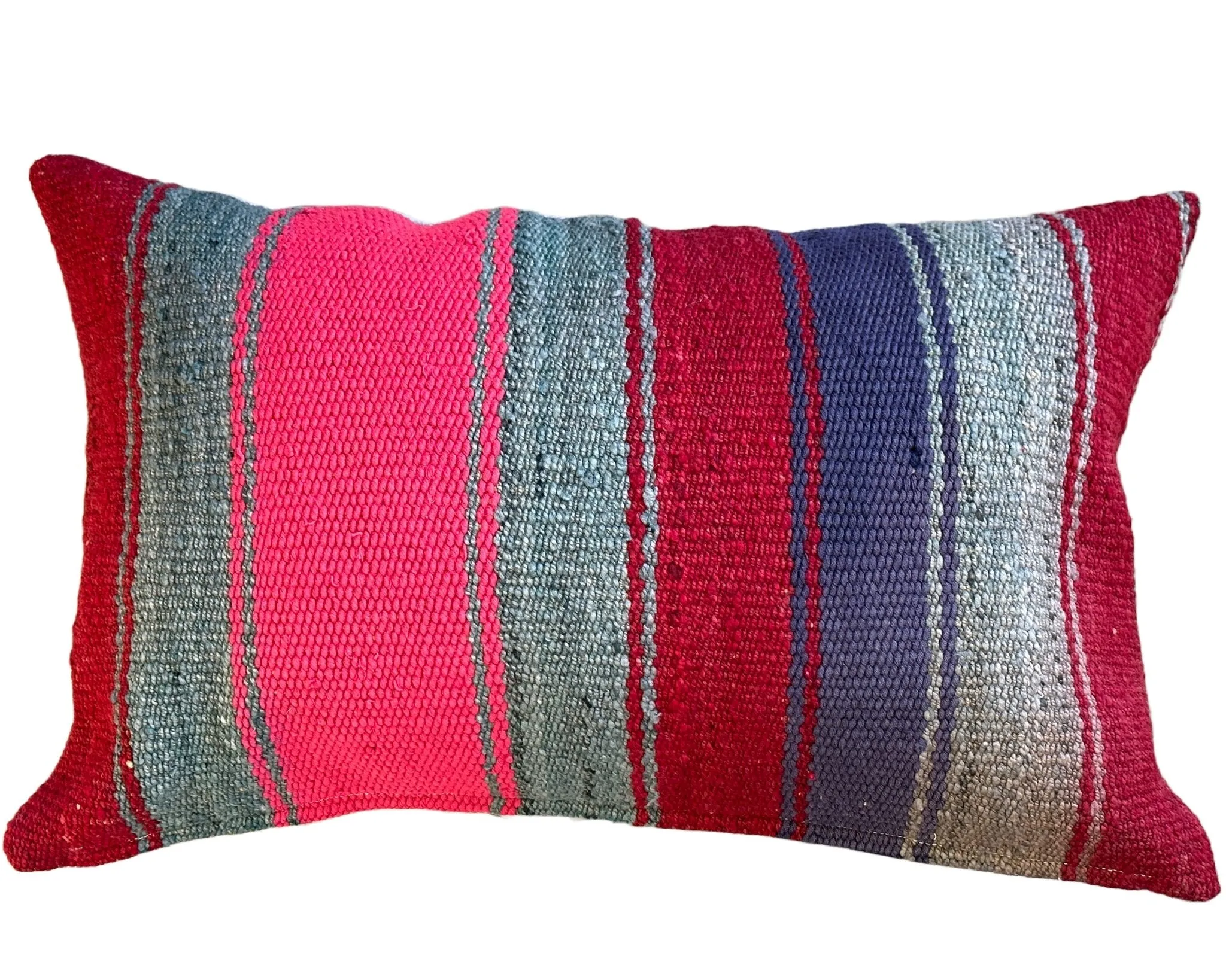 Vintage Heirloom Large Lumbar Pillow - Agave B
