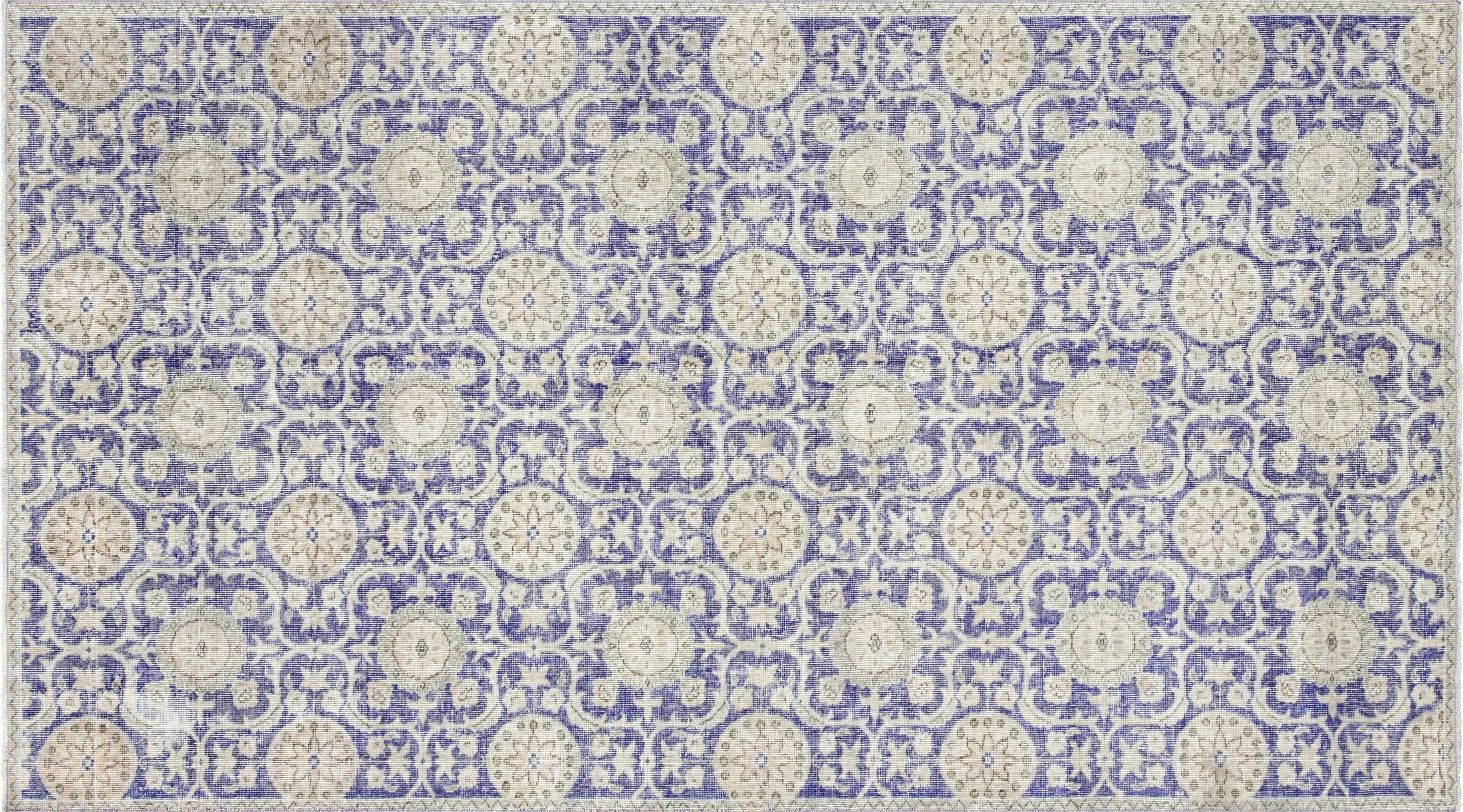 Vintage Turkish Oushak Rug - 5'3" x 9'6"