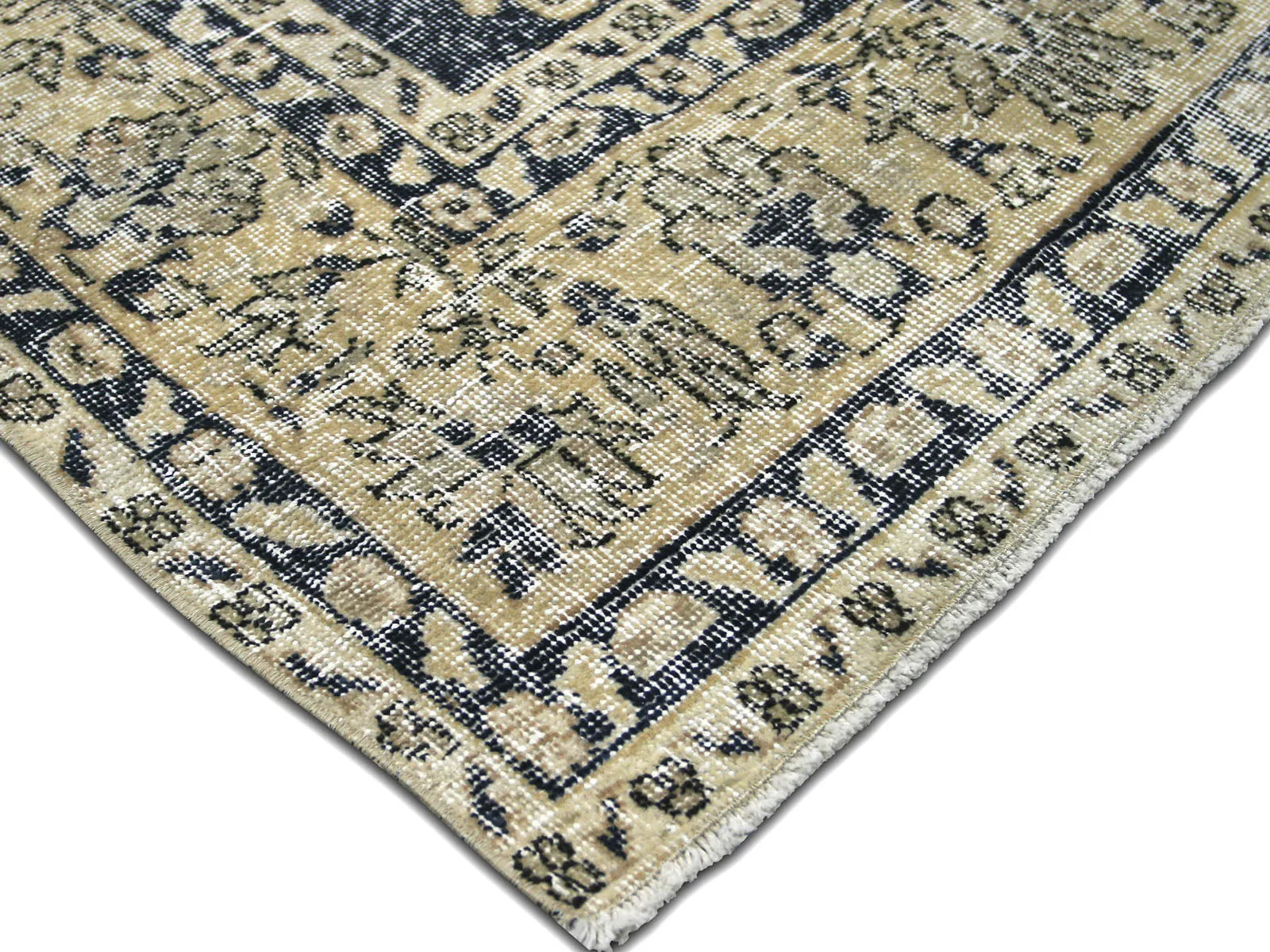 Vintage Turkish Oushak Rug - 6'5" x 10'6"