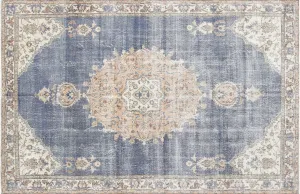 Vintage Turkish Oushak Rug - 6'8" x 10'3"