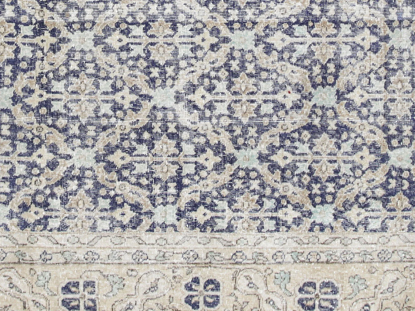 Vintage Turkish Oushak Rug - 8'4" x 10'2"