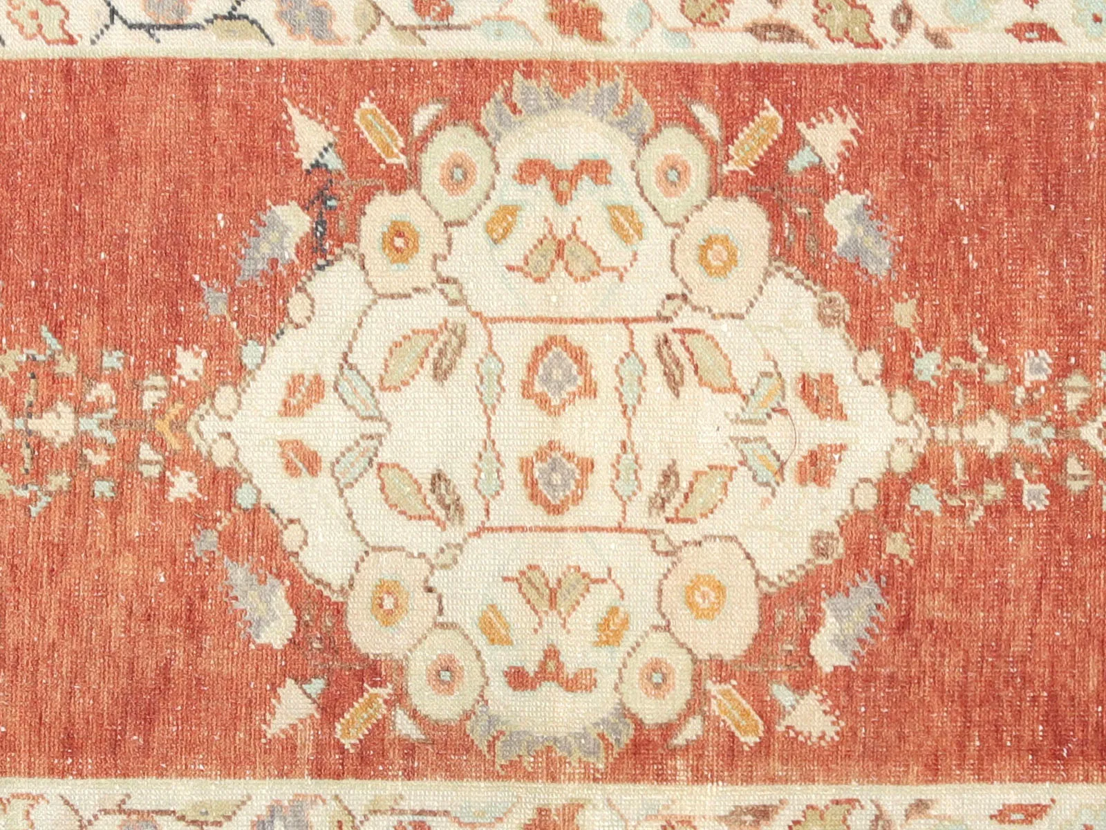 Vintage Turkish Oushak Runner - 2'10" x 10'11"