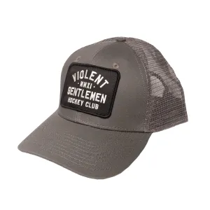 Violent Gentlemen Loyalty Trucker Snapback Hat - Charcoal