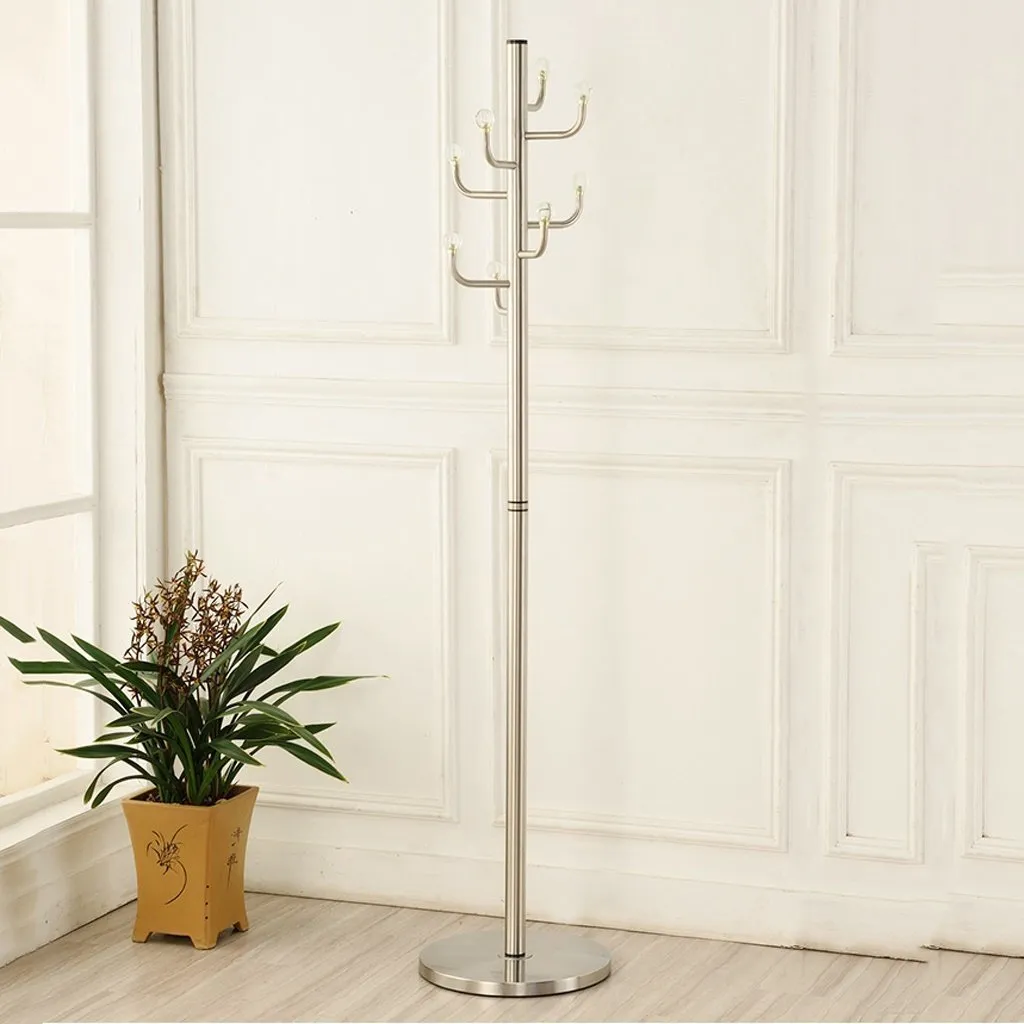WENBO HOME- Export Coat Racks Landing Crystal 304 Stainless Steel Hangers Metal European Style Simple Fashion Clothes Shelves -Coat rack / hook