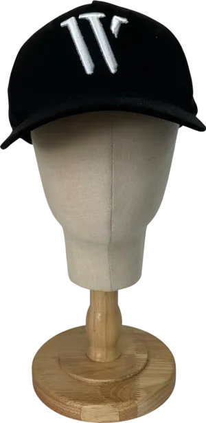 william scott Black 5 Panel Cap UK L/XL