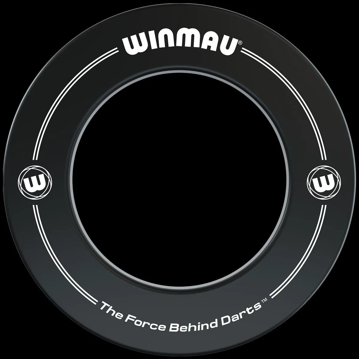 Winmau Dartboard Surround Printed Black