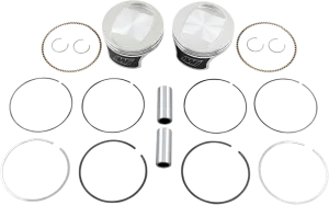 Wiseco K0207P1 Tracker Series Piston Kit (95ci.) - .010in. Oversized, 9.5:1 Compression