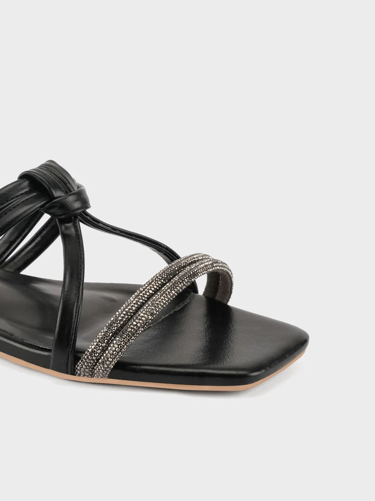Women "GARLOW" Comfy Diamante Slippers