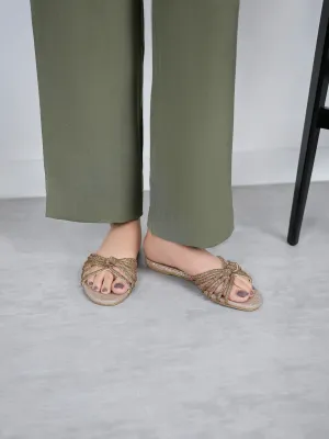 Womens "GLABELLA" Comfy Evening Slippers