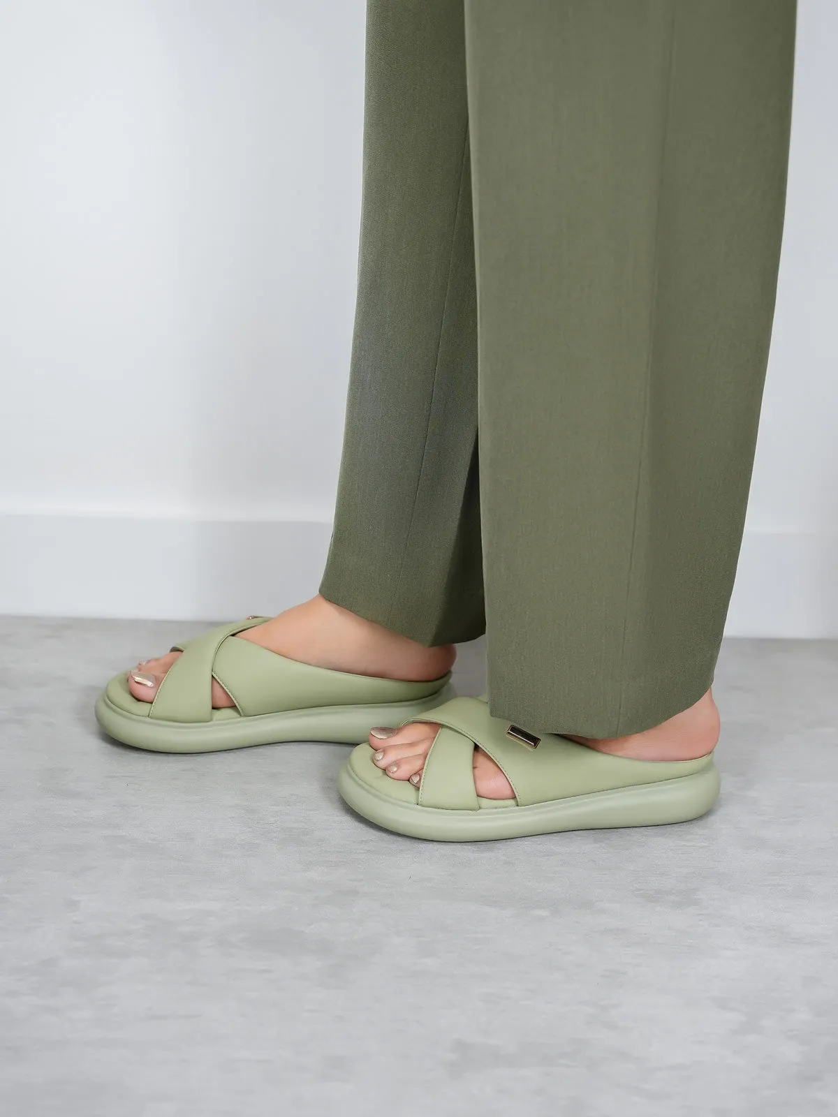 Womens "RICCI" Casual Comfy Slippers