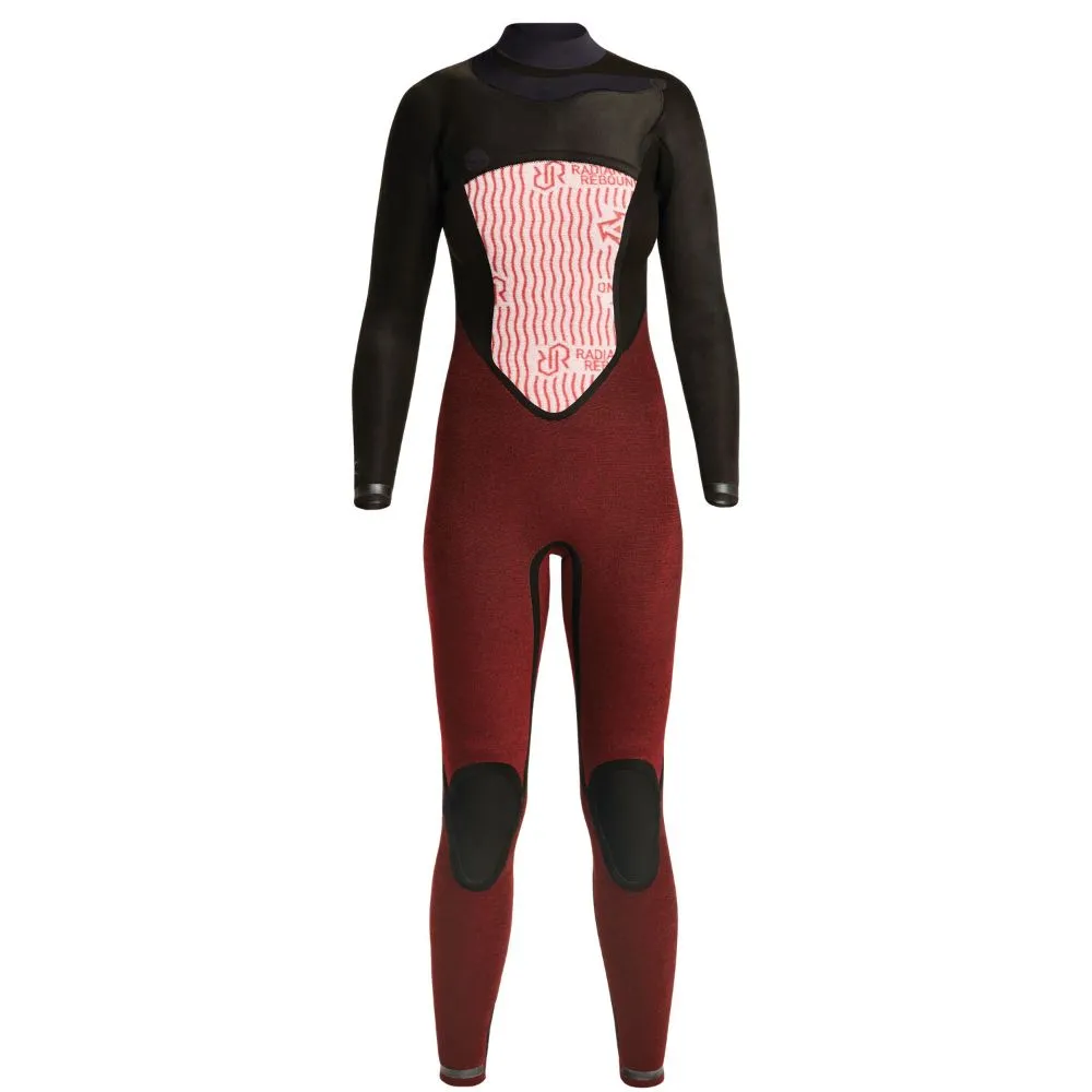 XCEL WMS INFINITI 4/3 CHEST ZIP BLACK