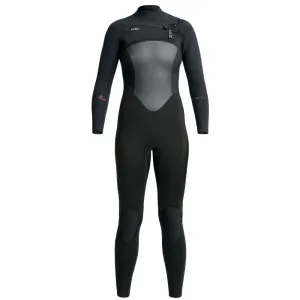 XCEL WMS INFINITI 4/3 CHEST ZIP BLACK