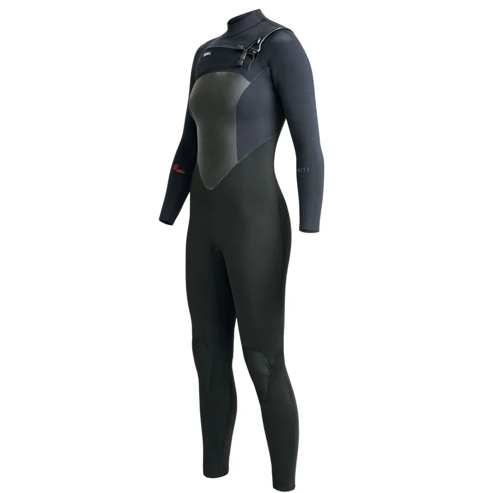 XCEL WMS INFINITI 4/3 CHEST ZIP BLACK