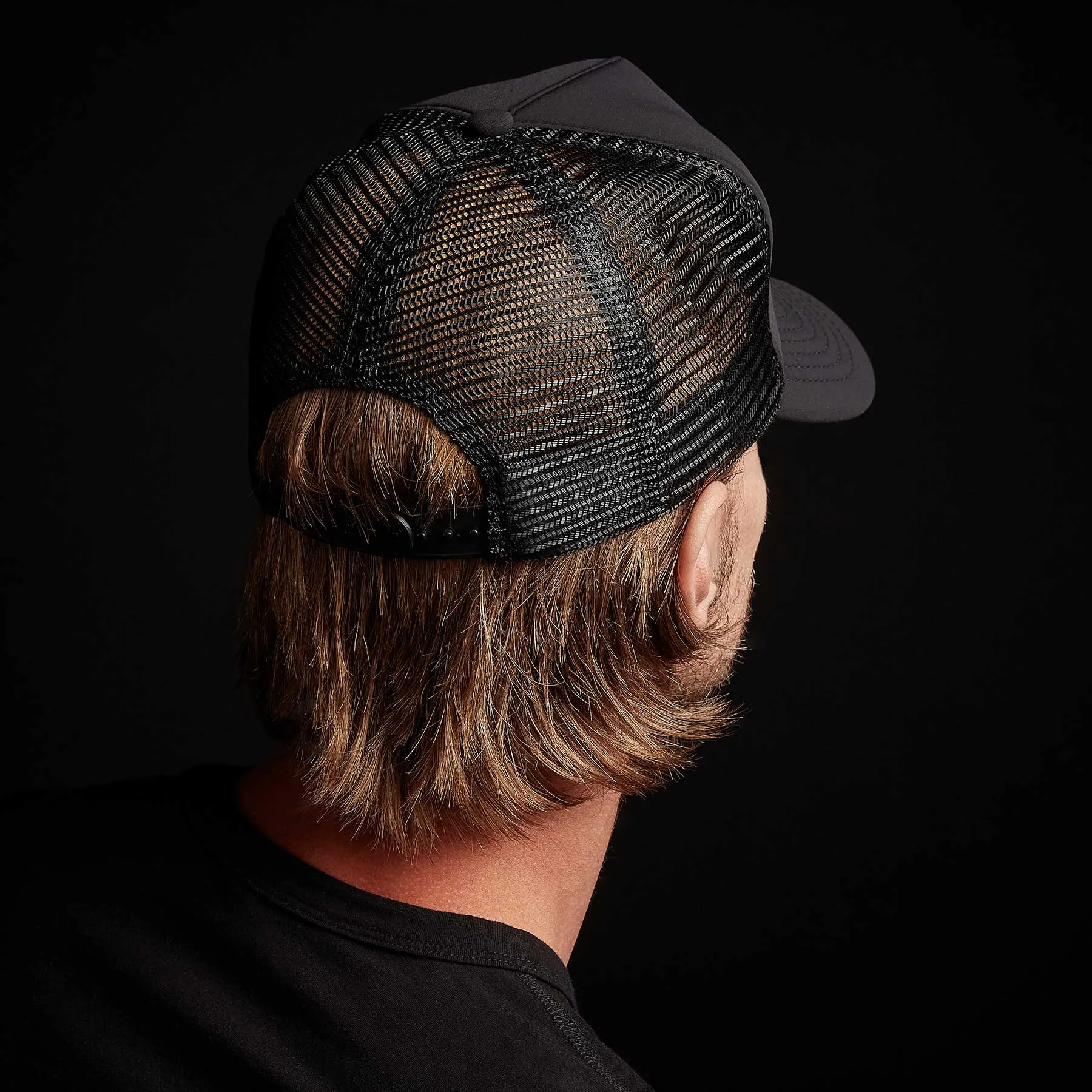 Y/OSEMITE Patch Scuba Trucker - Black