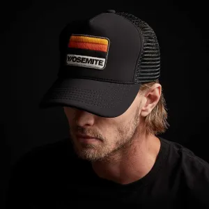 Y/OSEMITE Patch Scuba Trucker - Black