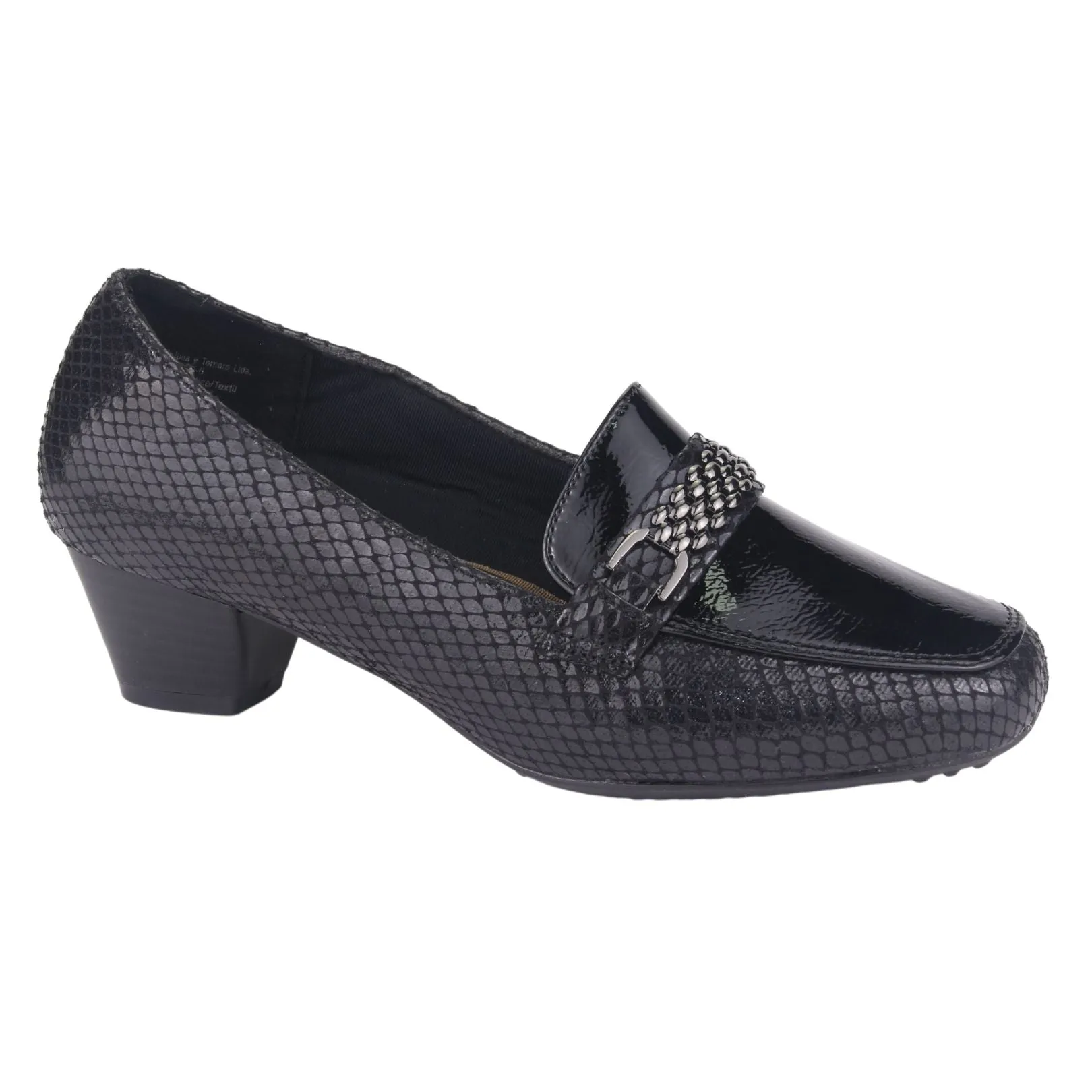 Zapato Chalada Mujer Flexi-3 Negro Casual