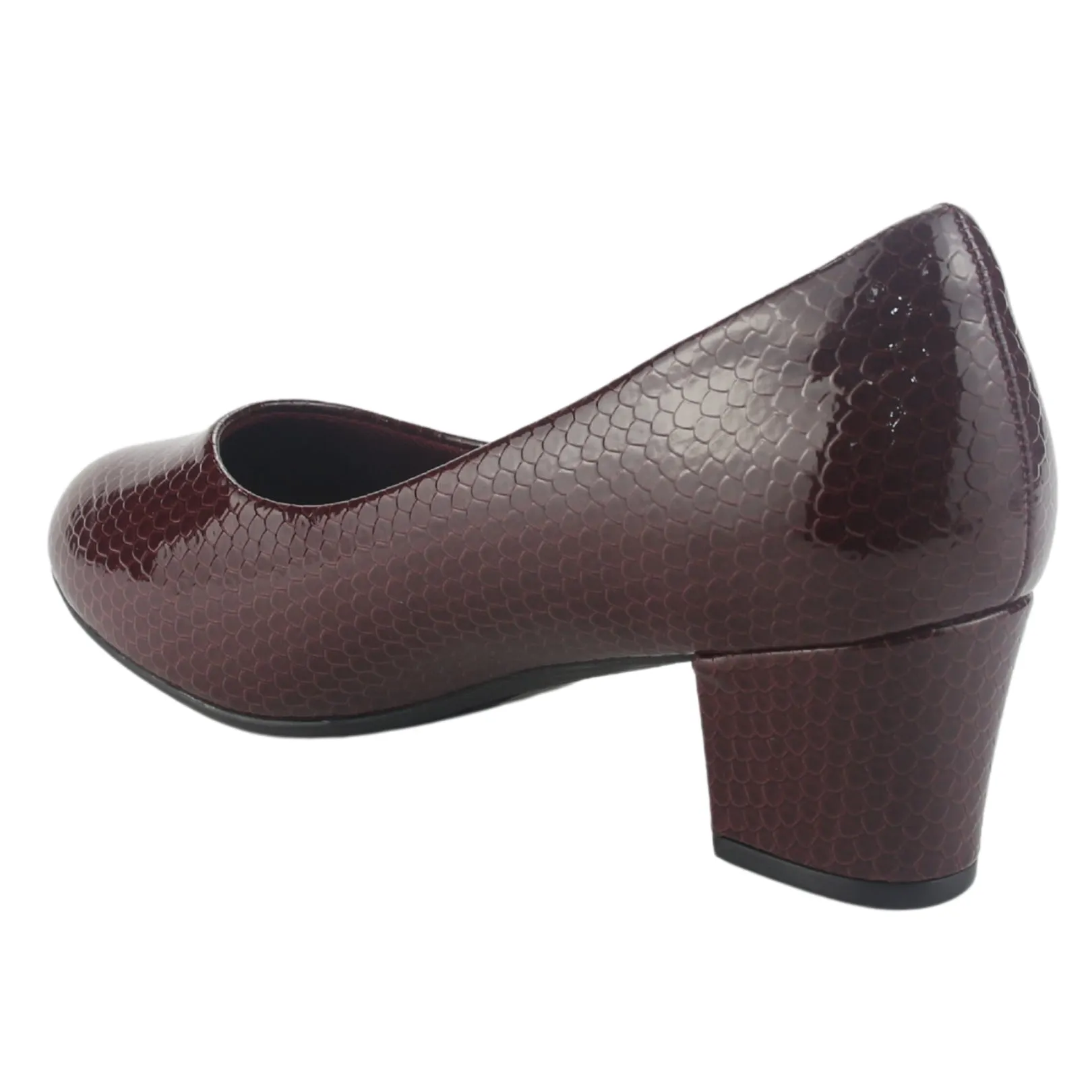 Zapato Chalada Mujer Flexi-58 Burdeo Casual