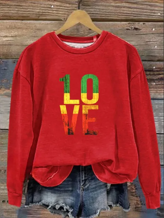 Zaylon One Love Retro Sweatshirt