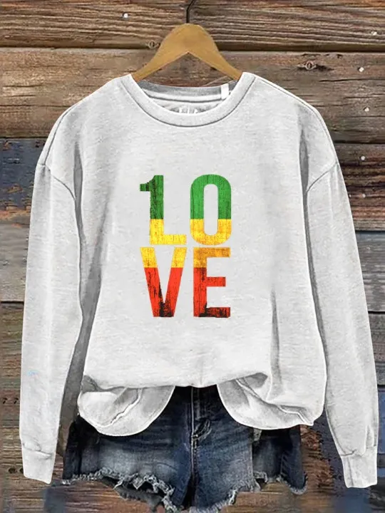 Zaylon One Love Retro Sweatshirt