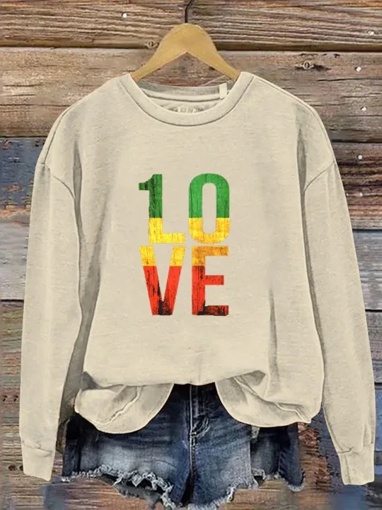 Zaylon One Love Retro Sweatshirt