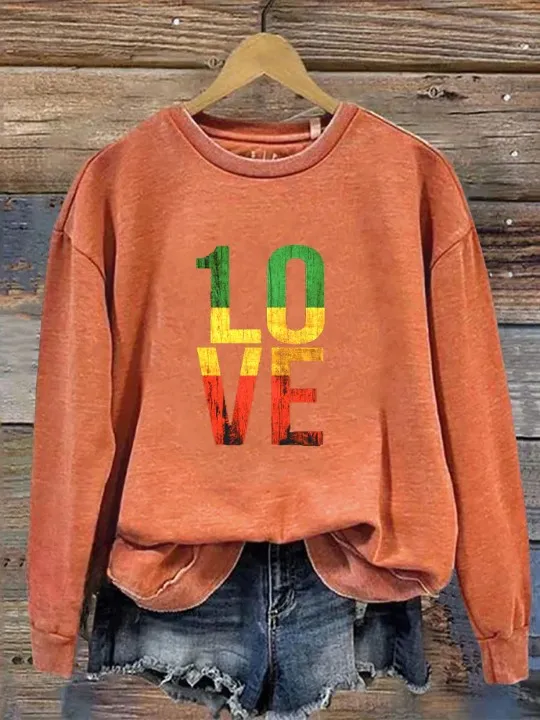 Zaylon One Love Retro Sweatshirt